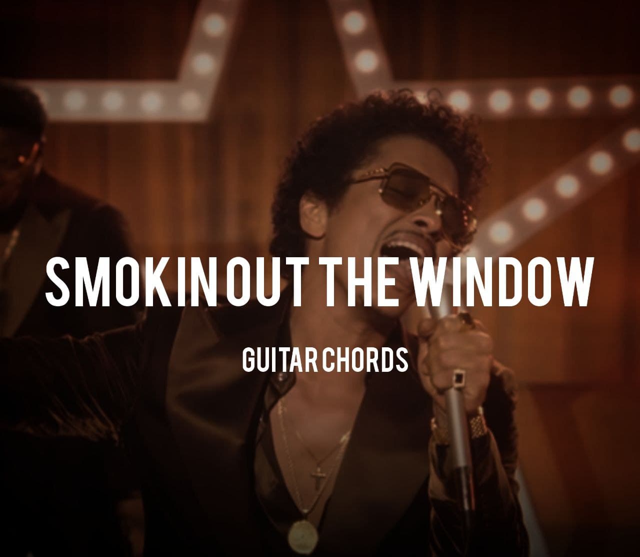 Smokin Out The Window Guitar Chords