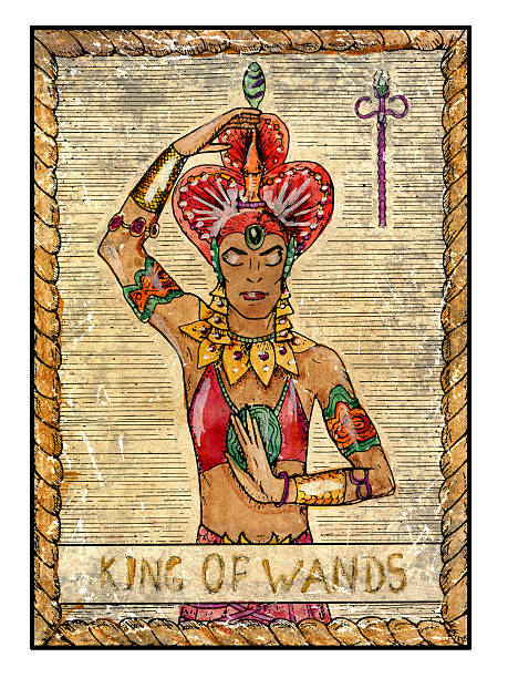 King of Wands as Feelings in Love & Relationships (Upright & Reversed)